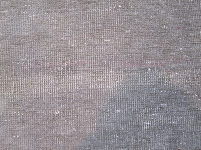 Most worn area